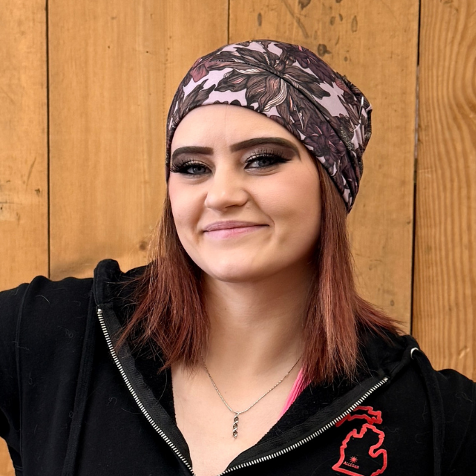 Merlotta Floral Benzie Cap