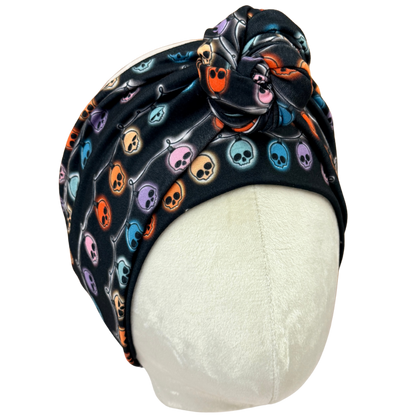 Skull Lights Wrap Headband