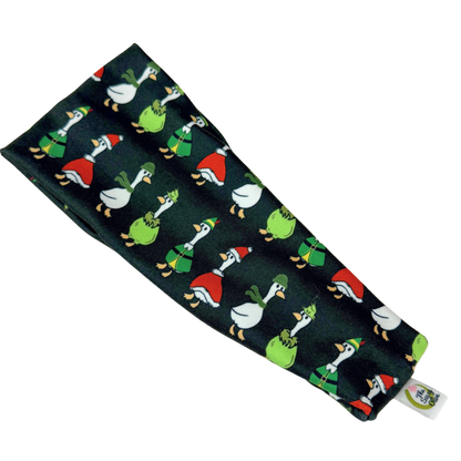Christmas Porch Goose Stretch Headband
