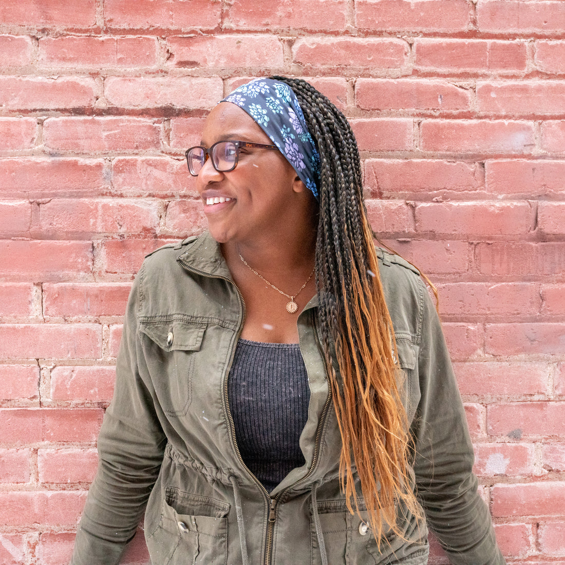 Succulent Crystals Stretch Headband