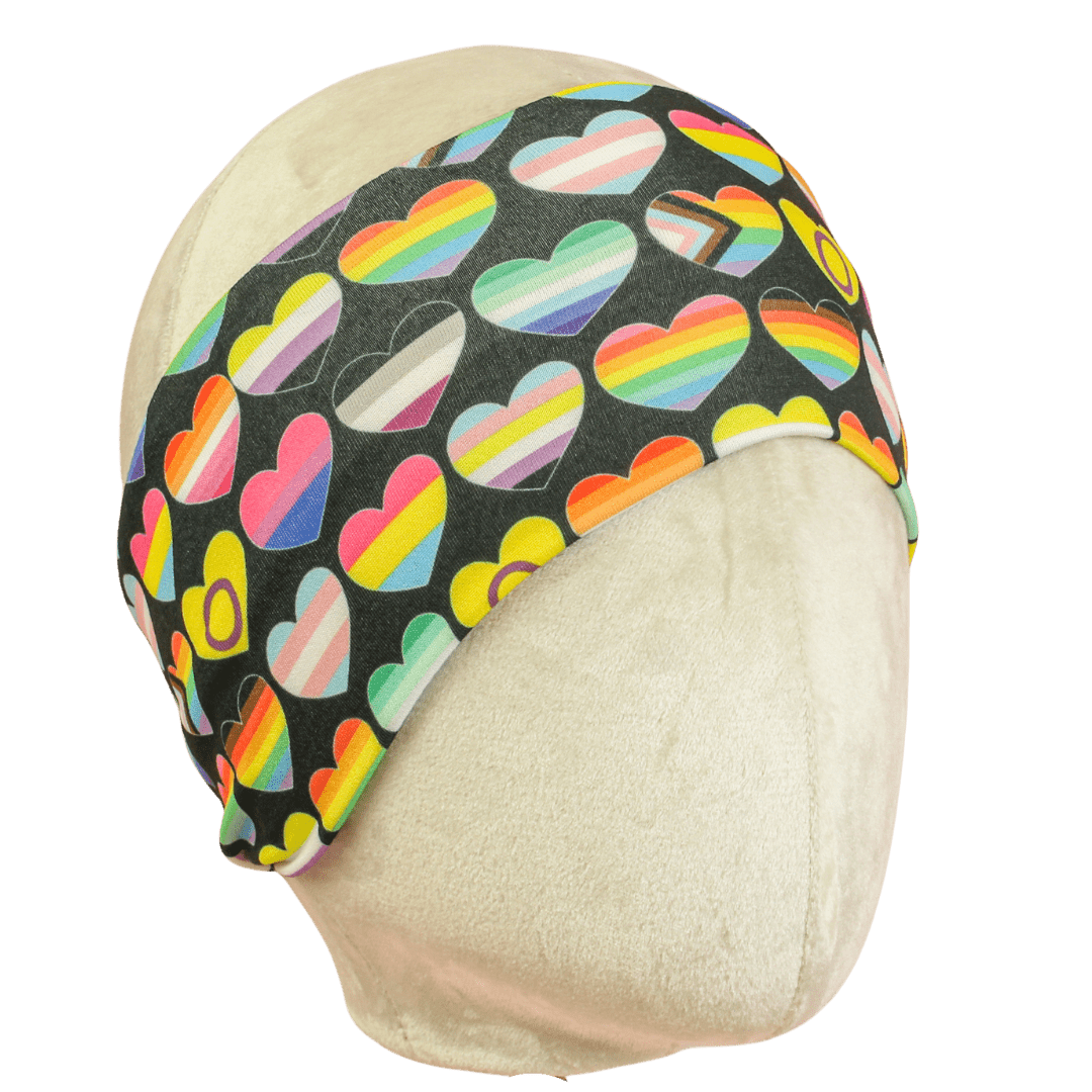 A Heart is a Heart is a Heart Stretch Headband - The Sassy Olive