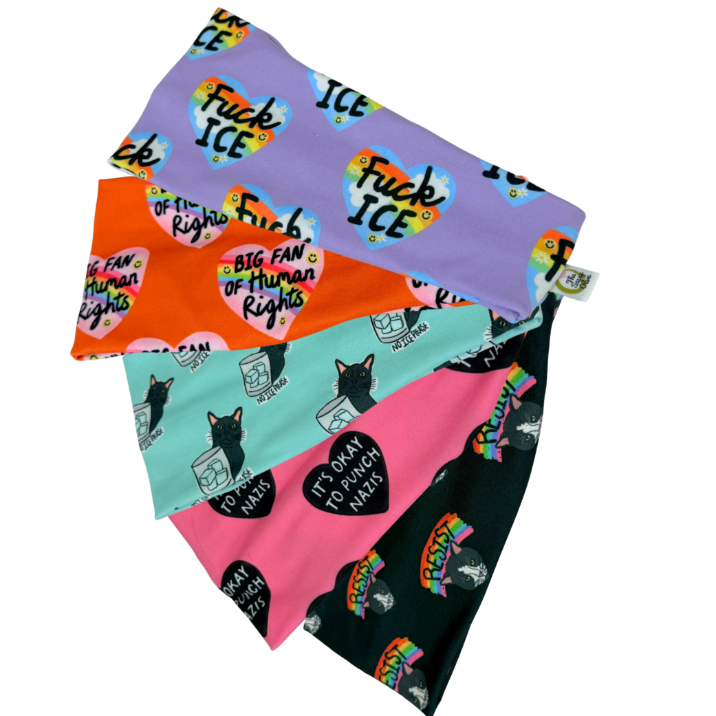 Activist Headband Bundle – Set of 5 Stretch Headbands - The Sassy Olive