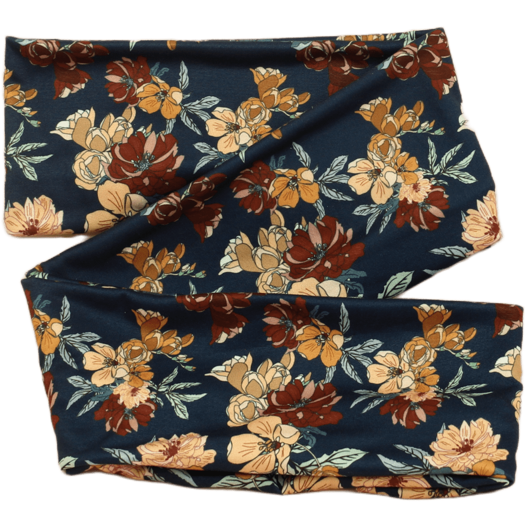 Alaric Floral Wrap Headband - The Sassy Olive