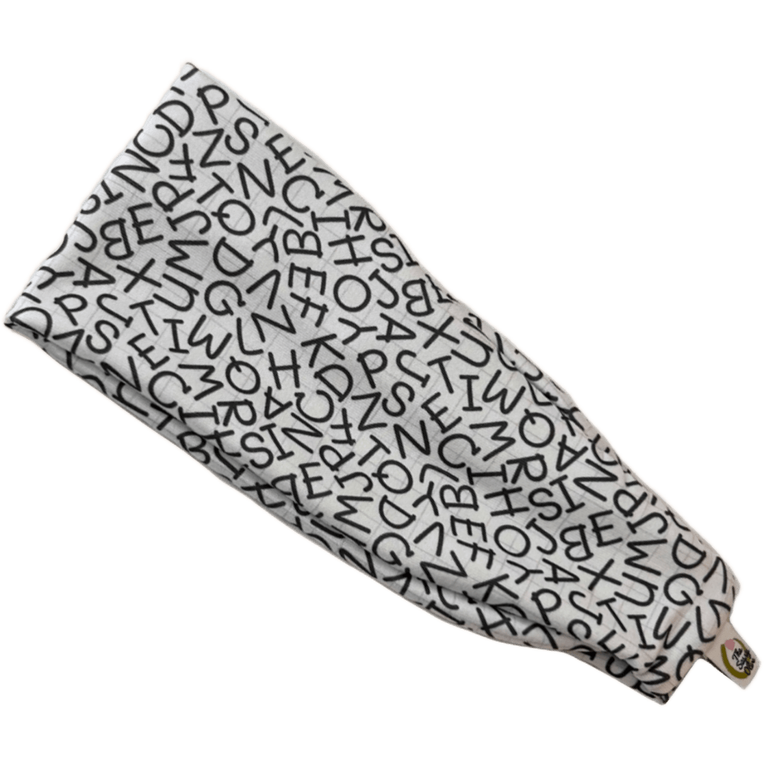 Alphabet Scramble Stretch Headband - The Sassy Olive