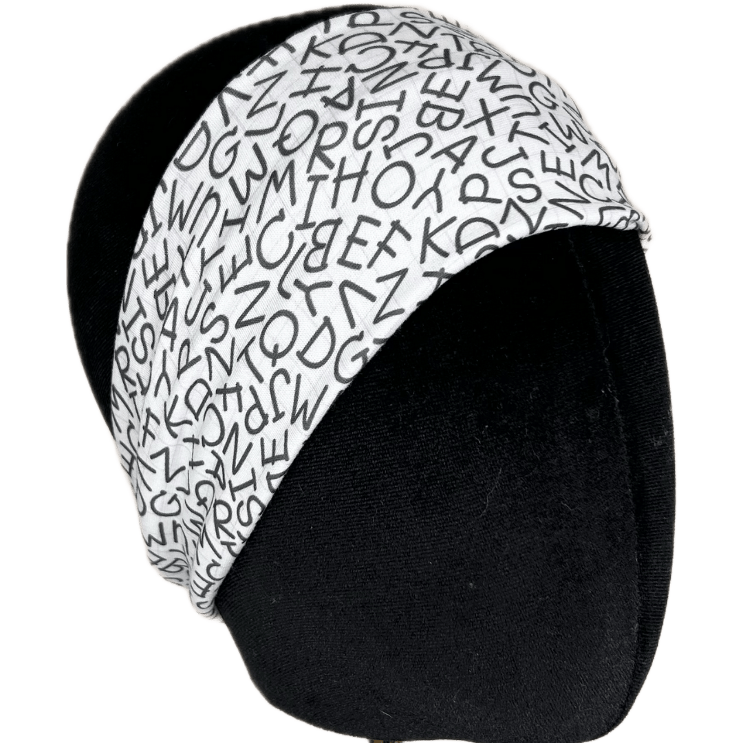 Alphabet Scramble Stretch Headband - The Sassy Olive