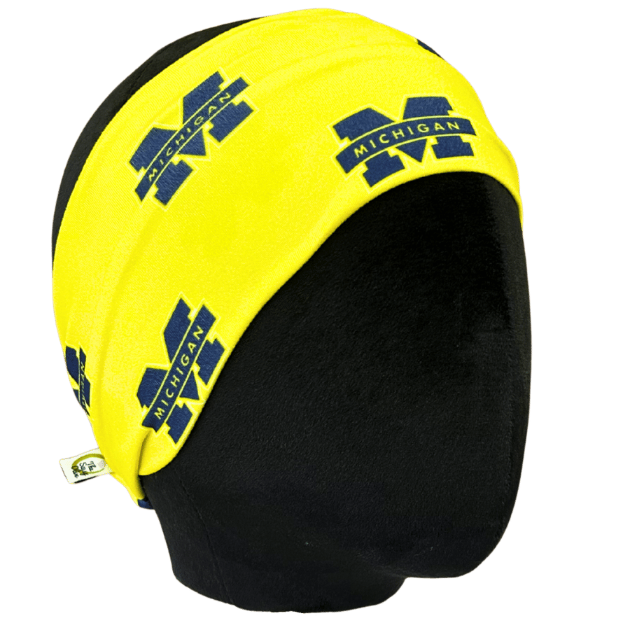Alumni University of Michigan Stretch Headband - The Sassy Olive