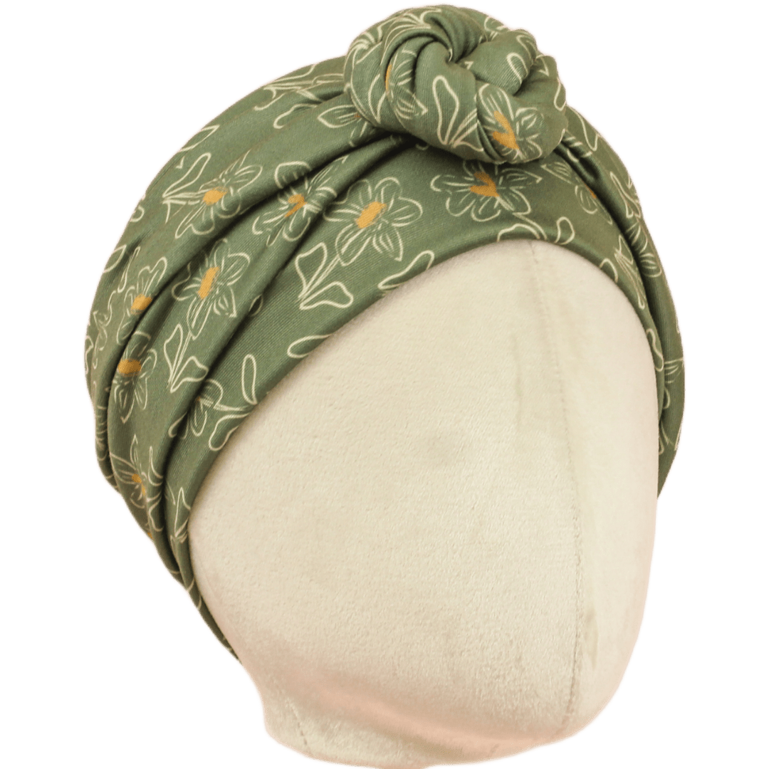 Anais Floral Wrap Headband - The Sassy Olive