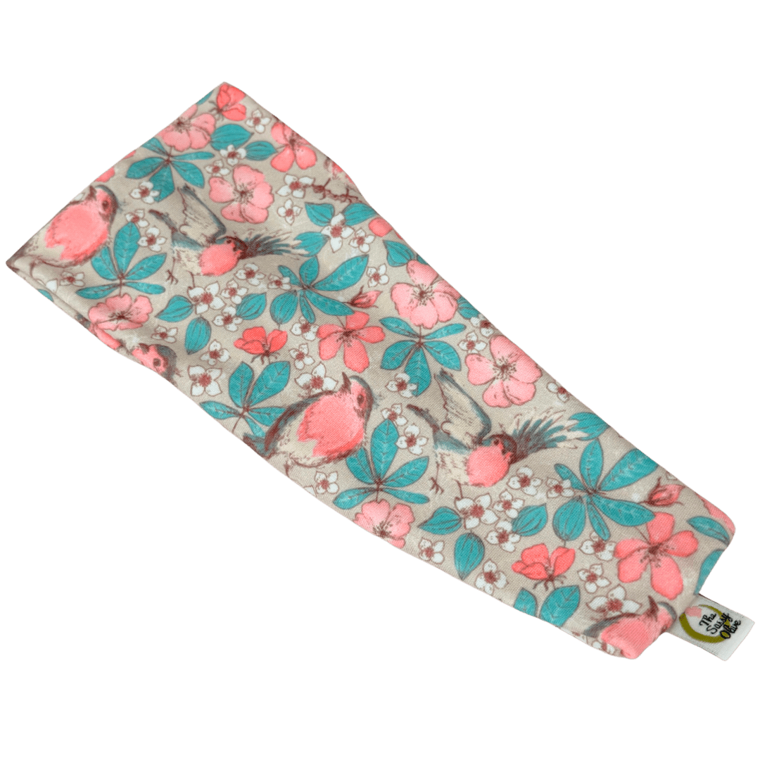 Apple Blossom Robins Stretch Headband - The Sassy Olive