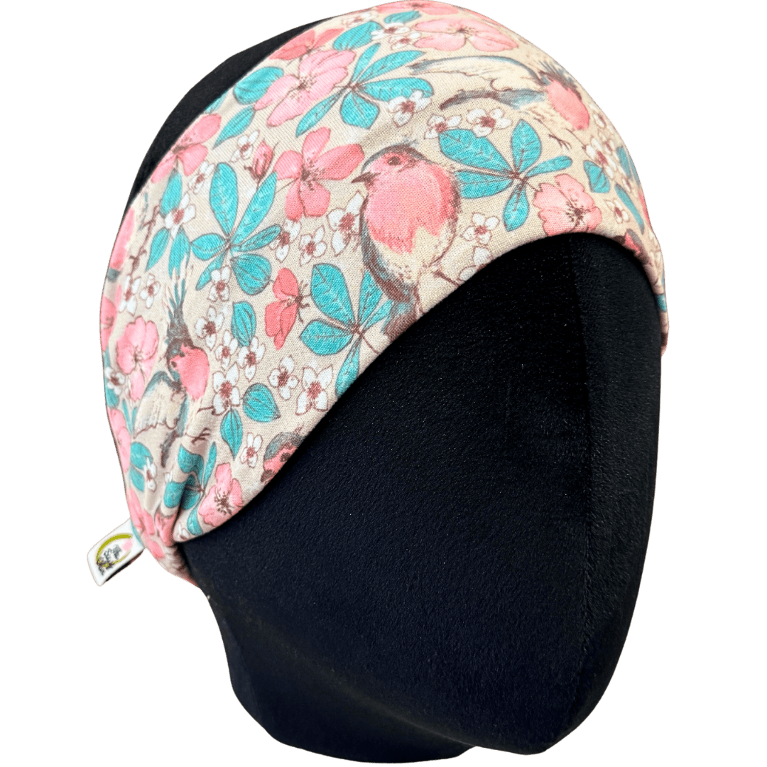 Apple Blossom Robins Stretch Headband - The Sassy Olive