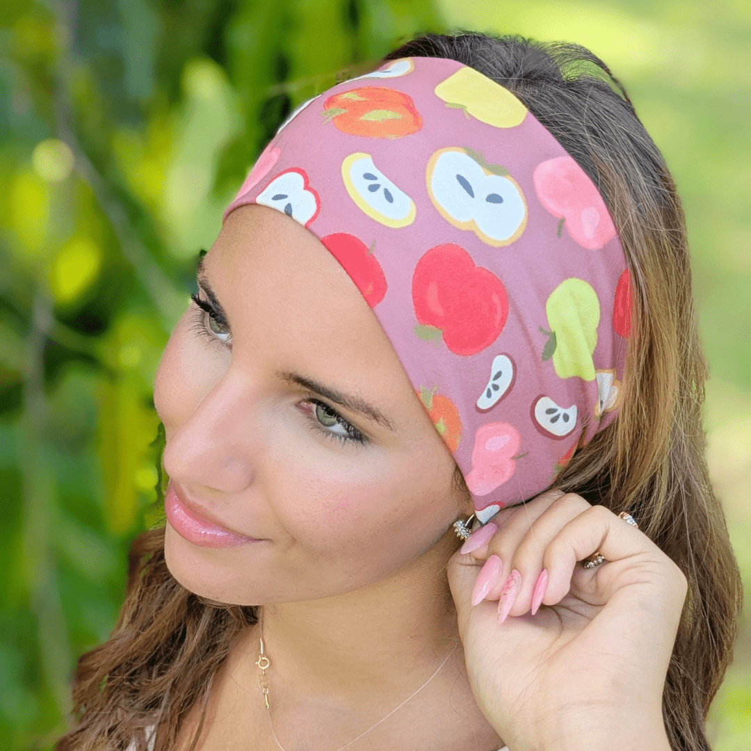 Apple Orchard Stretch Headband - The Sassy Olive