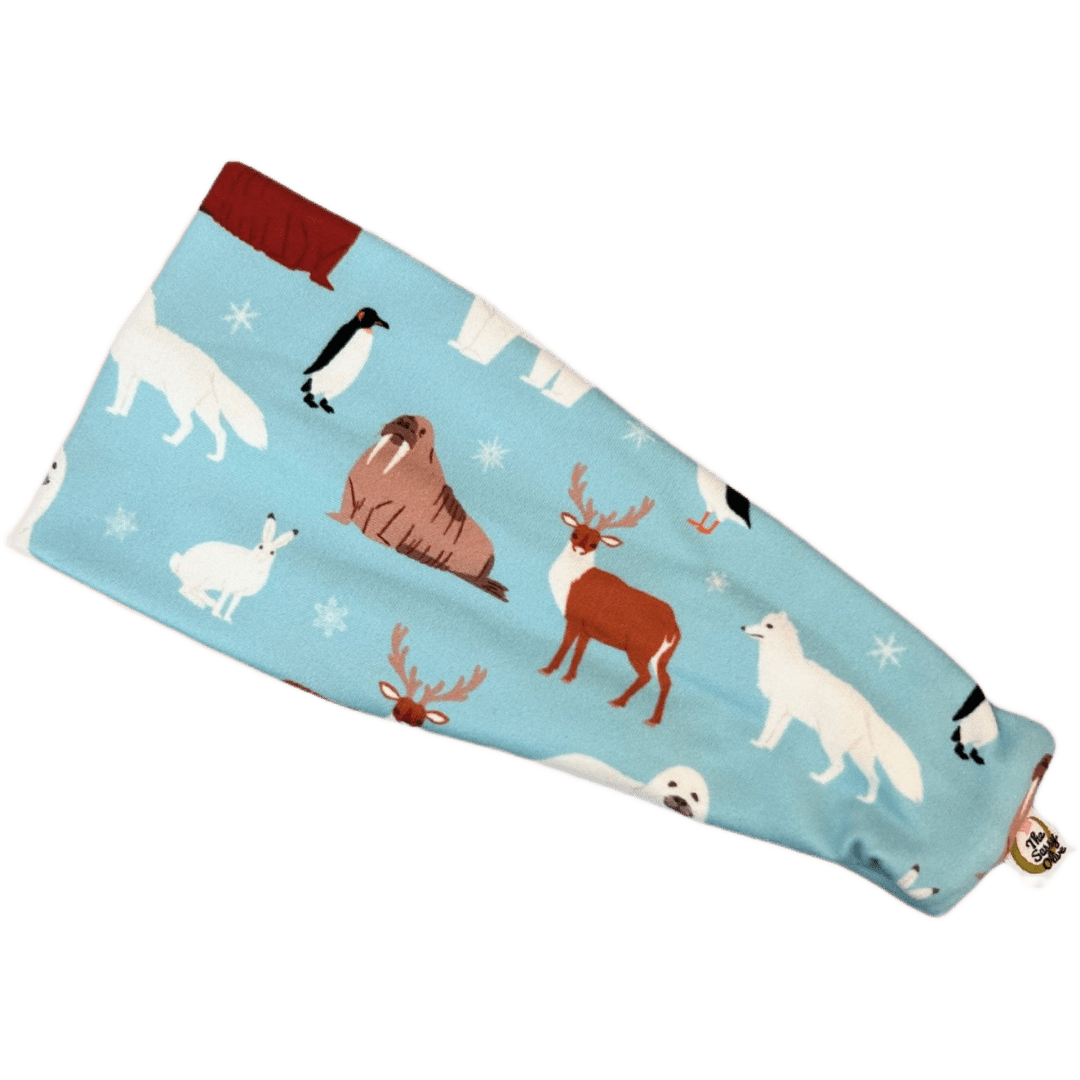 Arctic Animals Stretch Headband - The Sassy Olive