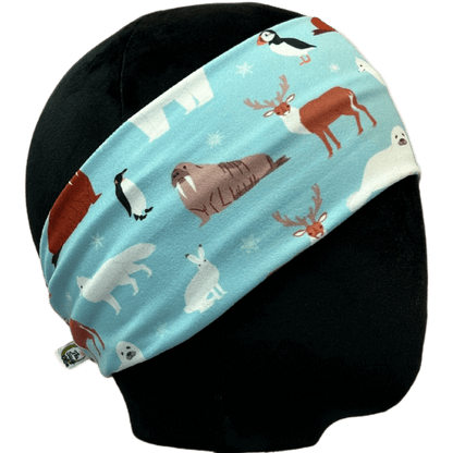 Arctic Animals Stretch Headband - The Sassy Olive
