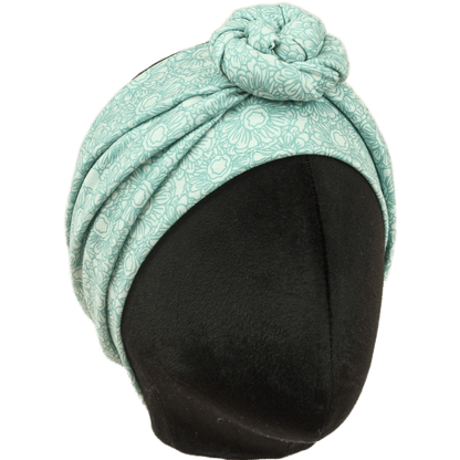 Arizona Blue Floral Wrap Headband - The Sassy Olive