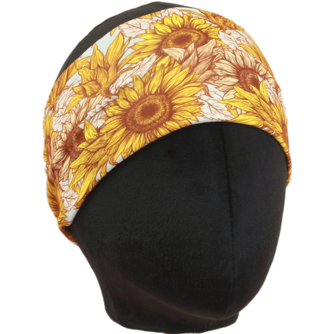 Audrey Sunflowers Stretch Headband - The Sassy Olive