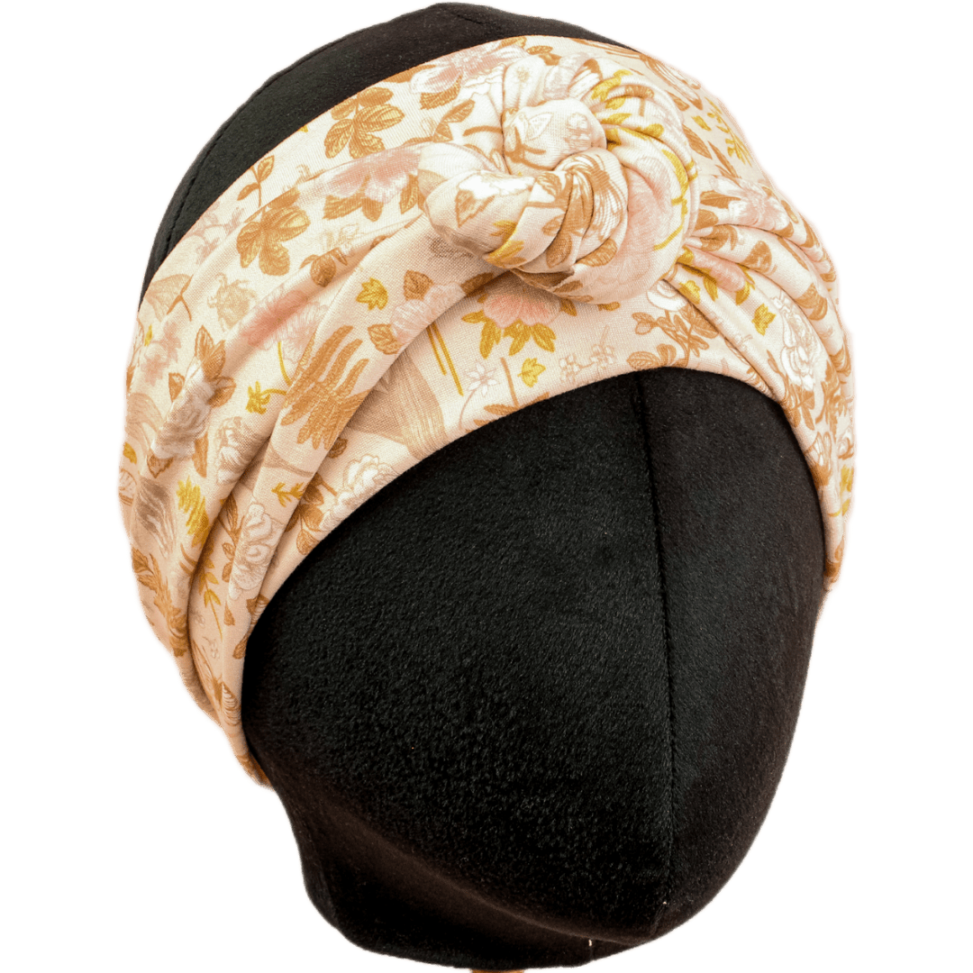 Aunt Gatie Floral Wrap Headband - The Sassy Olive