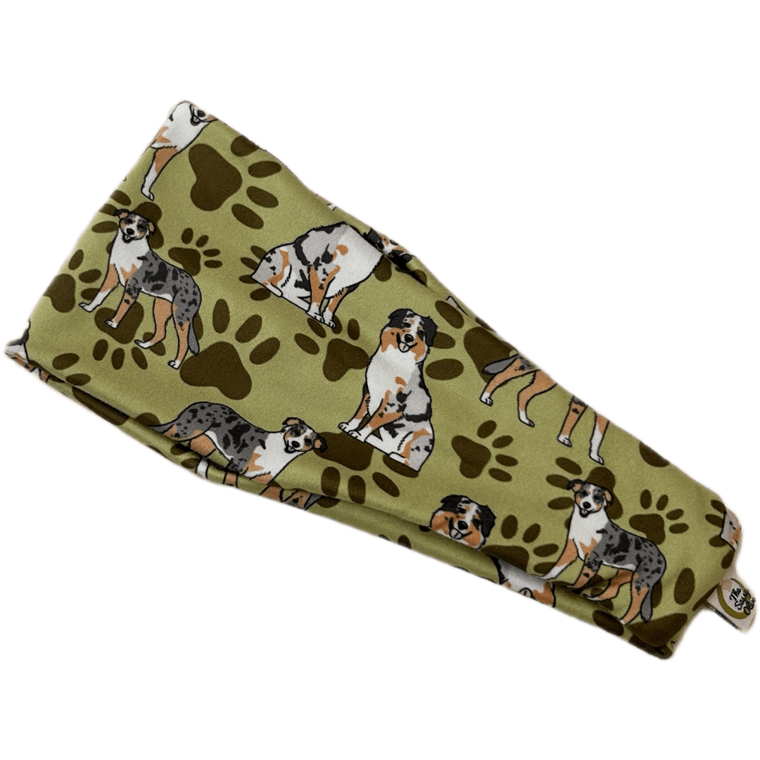Australian Shepard Stretch Headband - The Sassy Olive