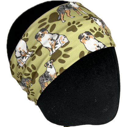 Australian Shepard Stretch Headband - The Sassy Olive