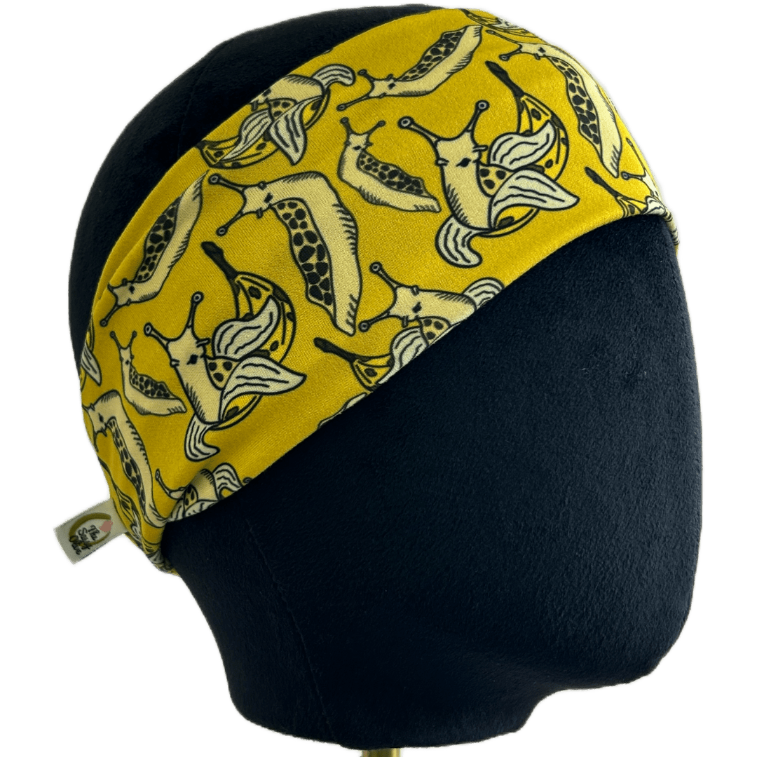 Banana Slug Yellow Stretch Headband - The Sassy Olive