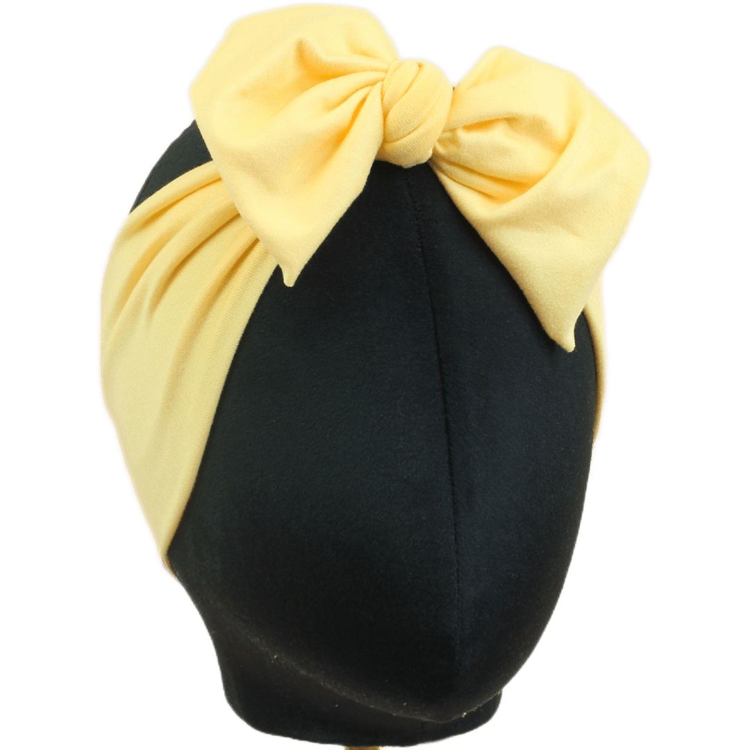 Banana Yellow Solid Top Knot Headband - The Sassy Olive