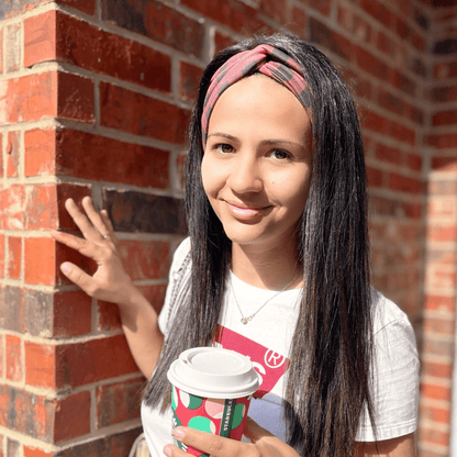 Basic Buffalo Plaid Wrap Headband - The Sassy Olive