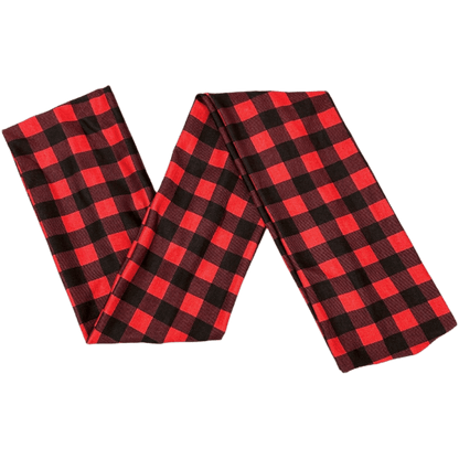 Basic Buffalo Plaid Wrap Headband - The Sassy Olive