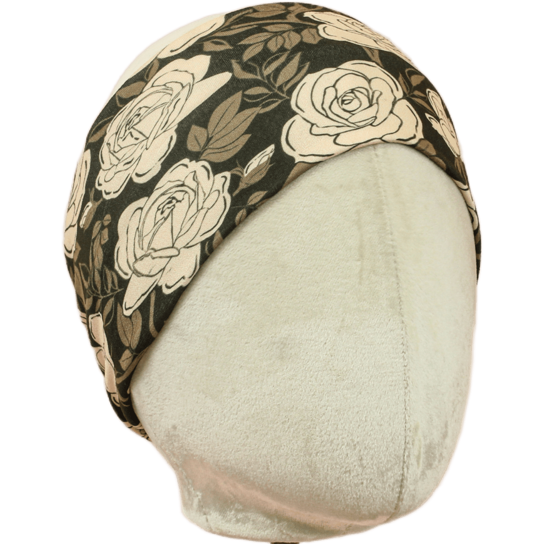 Basic Roses Stretch Headband - The Sassy Olive