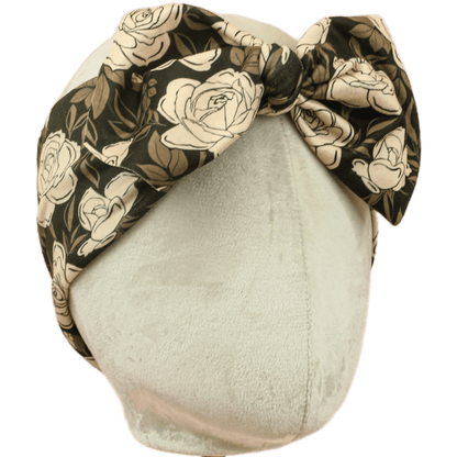 Basic Roses Top Knot Headband - The Sassy Olive