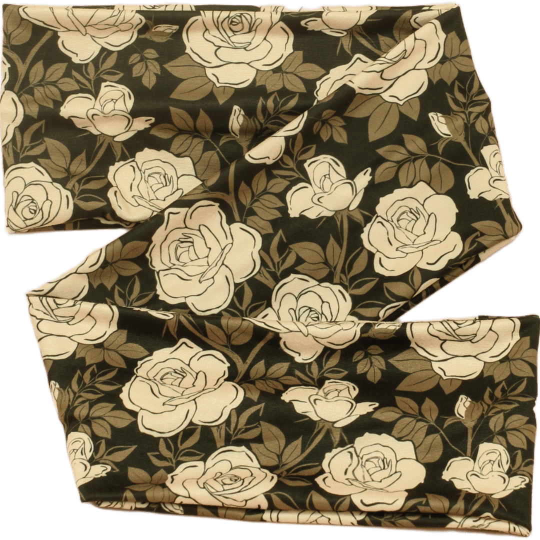 Basic Roses Wrap Headband - The Sassy Olive