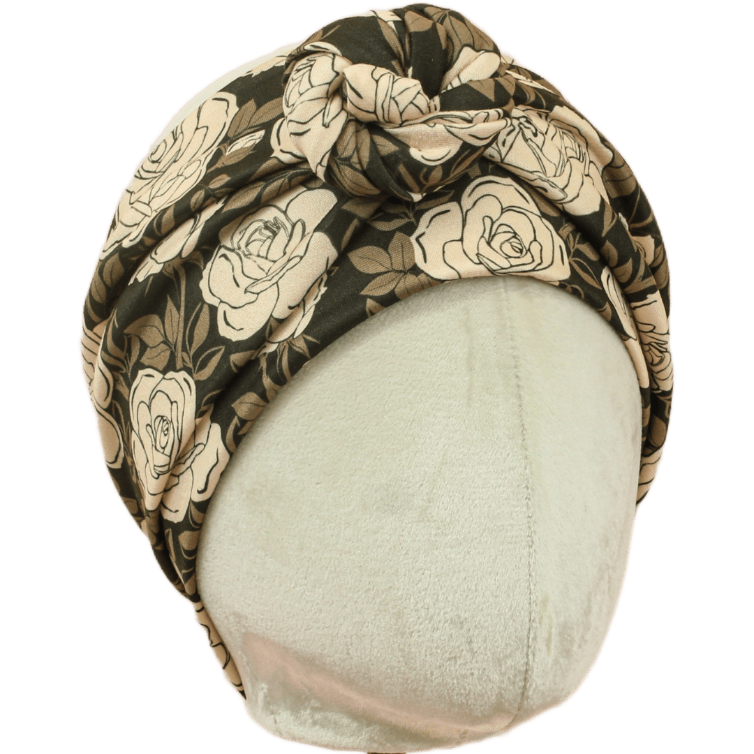Basic Roses Wrap Headband - The Sassy Olive