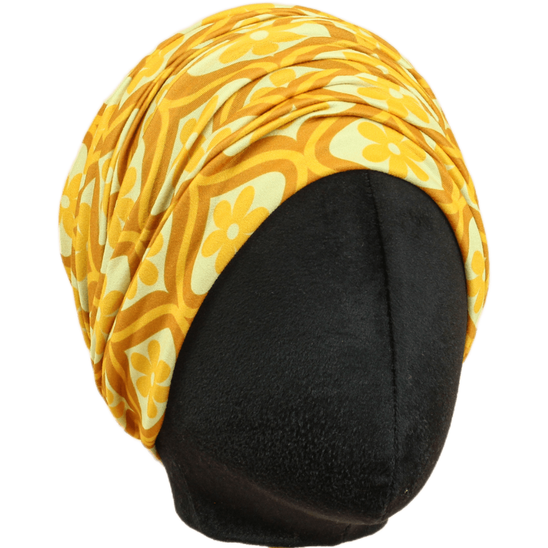 Bell Bottoms Retro Floral Boho Buff - The Sassy Olive