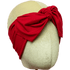 Berry Red Solid Top Knot Headband - The Sassy Olive