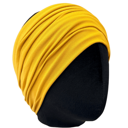 Bestie Solid Mustard Yellow Boho Buff - The Sassy Olive