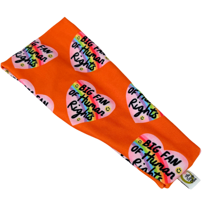 Big Fan of Human Rights Stretch Headband - The Sassy Olive