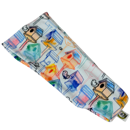 Birdhouses Stretch Headband - The Sassy Olive