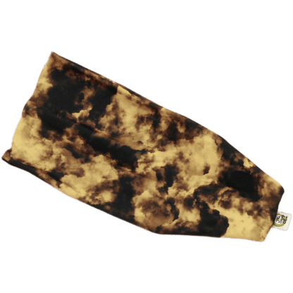 Black and Gold Stretch Headband - The Sassy Olive