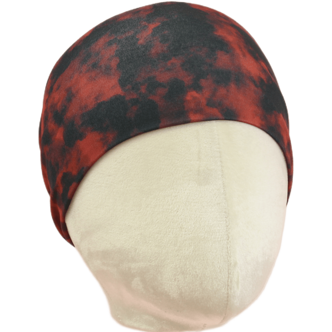 Black and Maroon Stretch Headband - The Sassy Olive