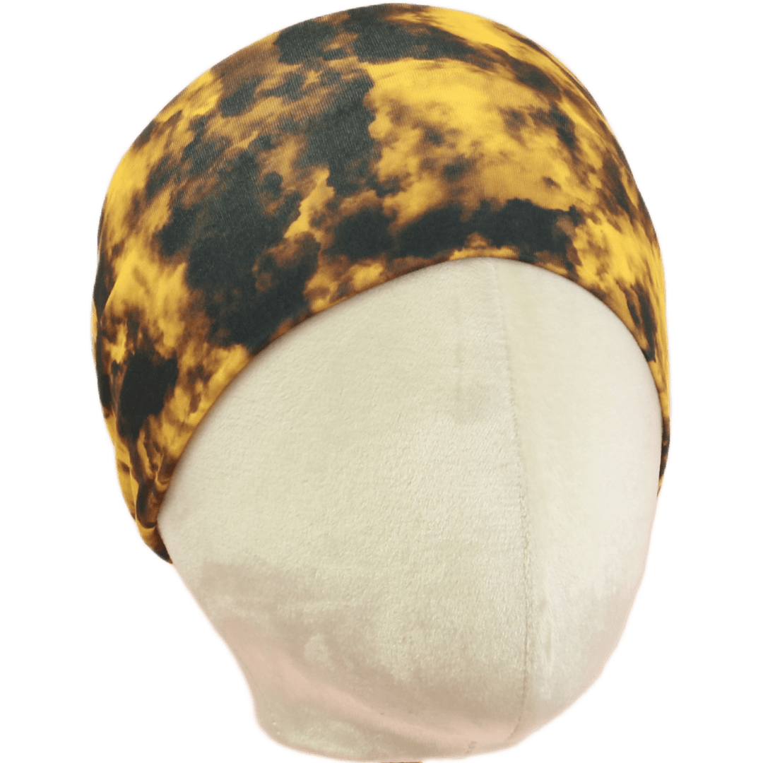 Black and Yellow Stretch Headband - The Sassy Olive