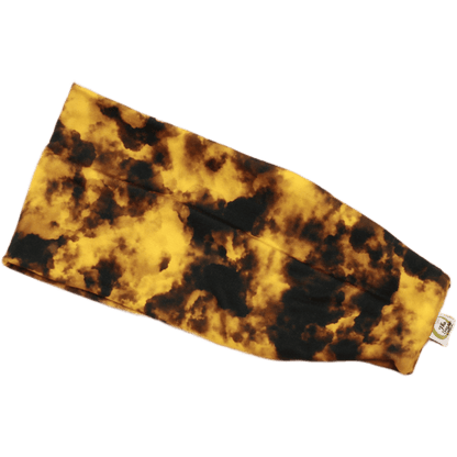 Black and Yellow Stretch Headband - The Sassy Olive