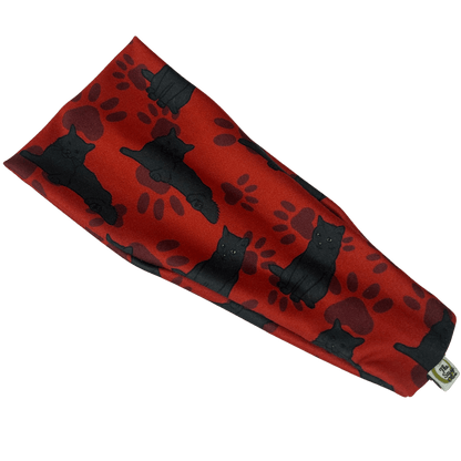 Black Cat Energy Stretch Headband - The Sassy Olive