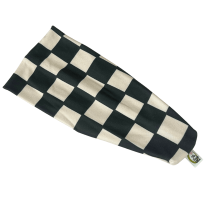 Black Ivory Checker Stretch - The Sassy Olive