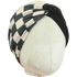Black Ivory Checker Twist Headband - The Sassy Olive
