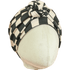 Black Ivory Checker Wrap Headband - The Sassy Olive