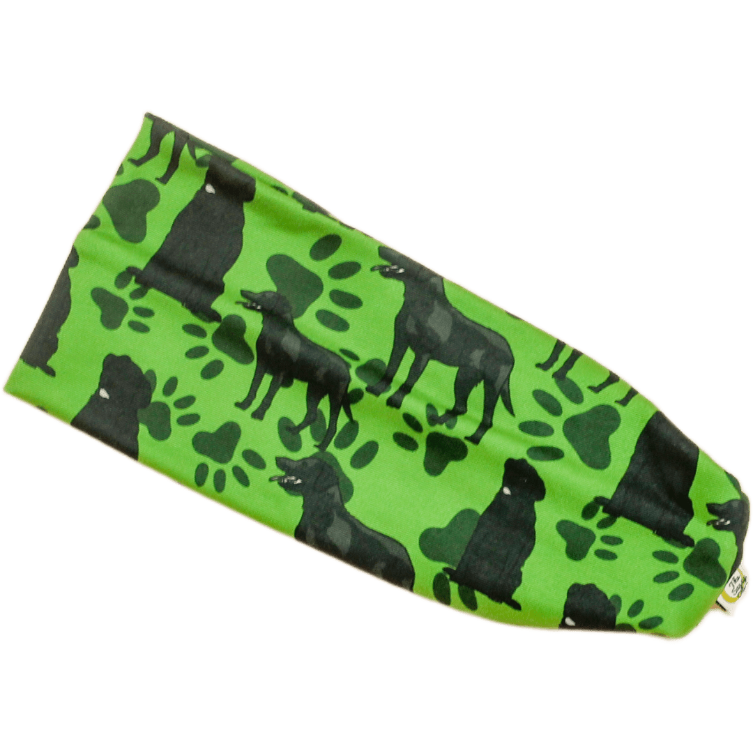 Black Lab Stretch Headband - The Sassy Olive