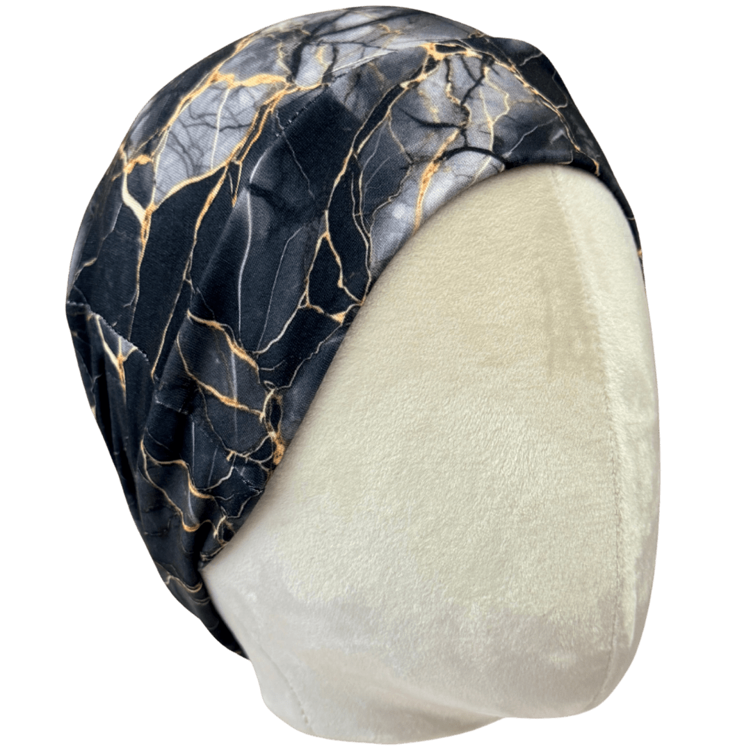 Black Marble Benzie Cap - The Sassy Olive