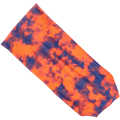 Blue and Orange Stretch Headband - The Sassy Olive