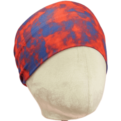 Blue and Red Stretch Headband - The Sassy Olive