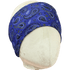 Blue Bandana Paisley Stretch Headband - The Sassy Olive