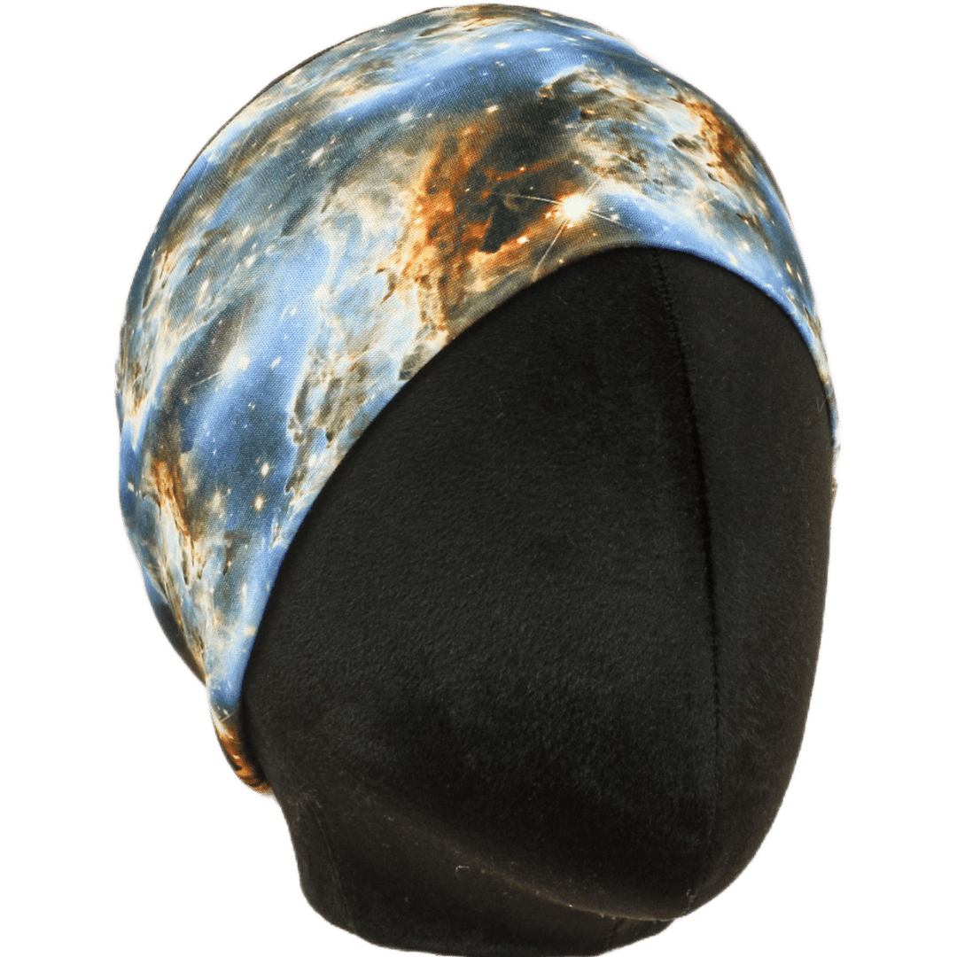 Blue Galaxy Stretch Headband - The Sassy Olive