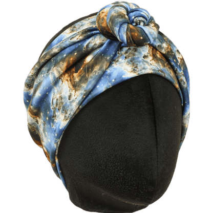 Blue Galaxy Wrap Headband - The Sassy Olive
