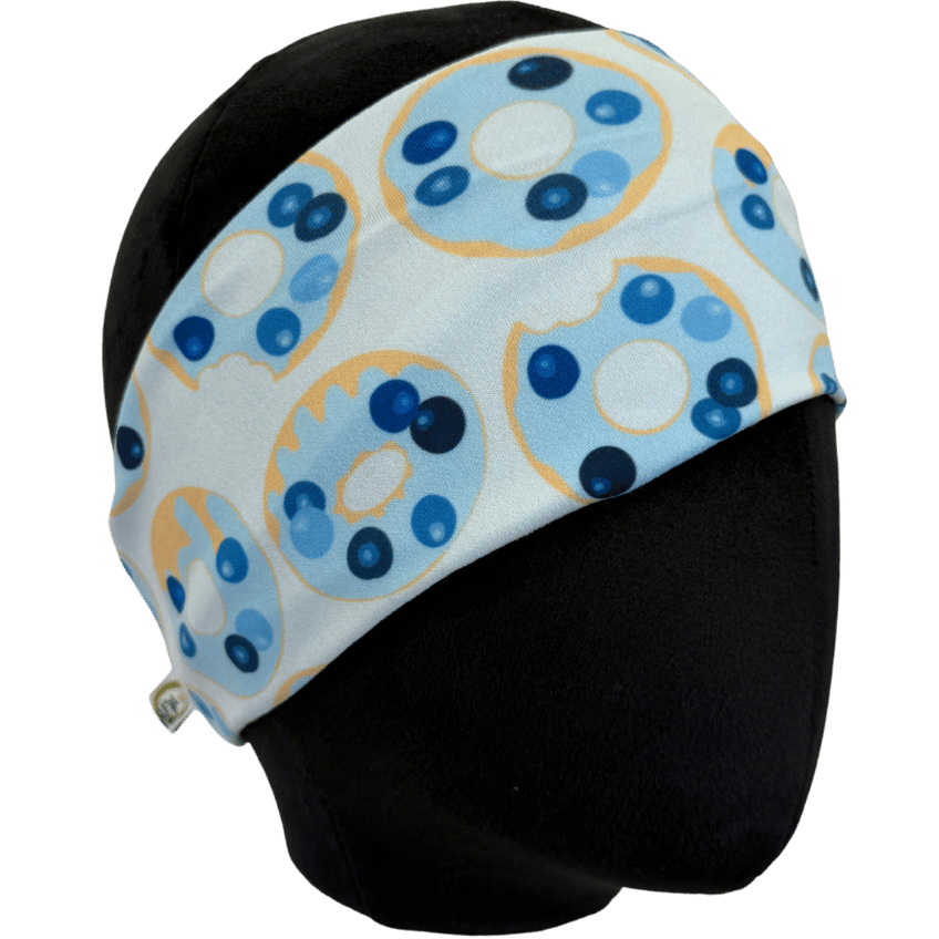 Blueberry Donuts Stretch Headband - The Sassy Olive